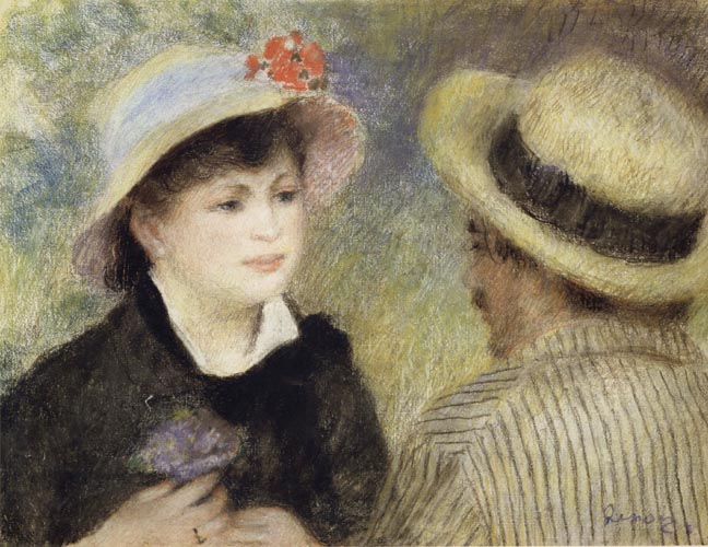 Boating Couple (Aline Charigot and Renoir)